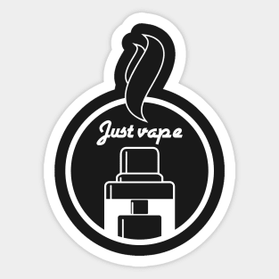 Just vape Sticker